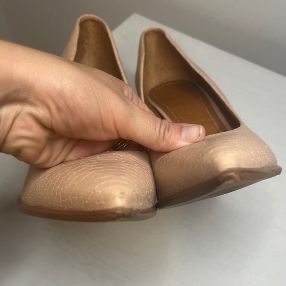 Carrano Madelyn Snake Rose Pump with Natural Stack Heel Sz 9 - Picture 5 of 10